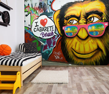 3D Color Graffiti 2034 Wall Murals