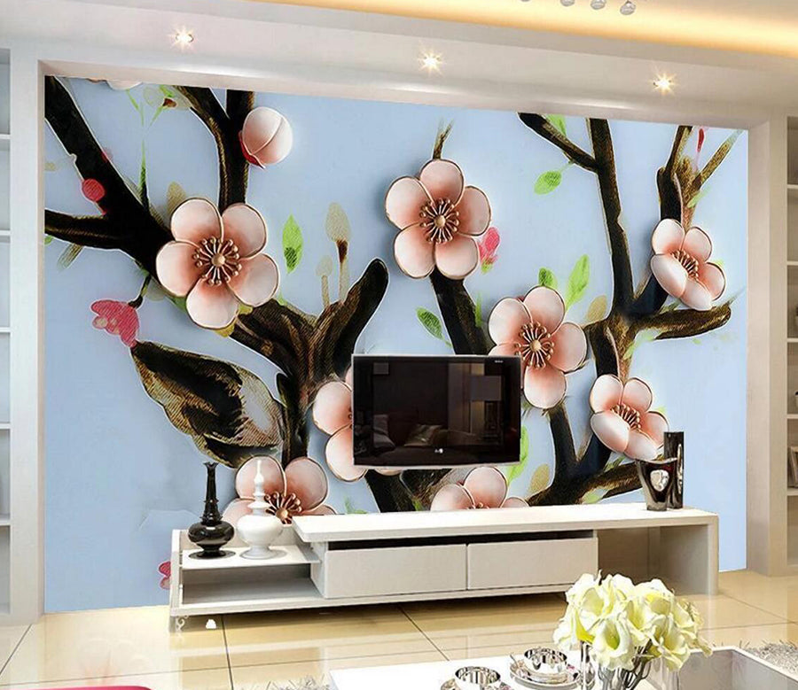 3D Small Flower WC841 Wall Murals