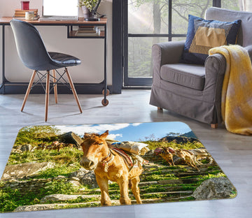 3D Mountain Horse 68151 Animal Non Slip Rug Mat