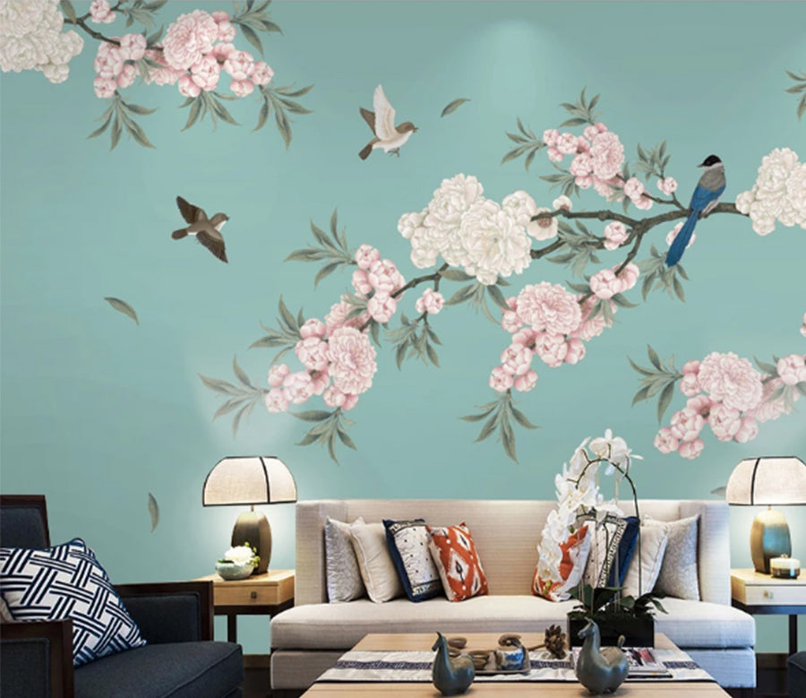 3D Fallen Leaves WC820 Wall Murals