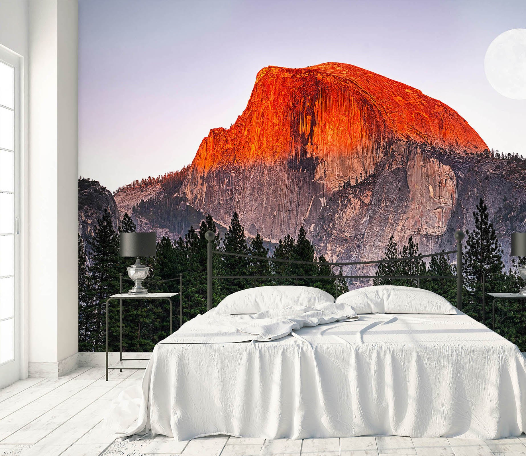 3D Sunset Valley 1453 Marco Carmassi Wall Mural Wall Murals