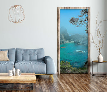 3D Blue Lake 110200 Kathy Barefield Door Mural