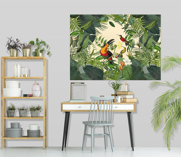 3D Toucan 013 Andrea haase Wall Sticker Wallpaper AJ Wallpaper 2 