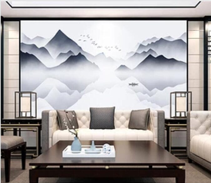 3D Mountain 1852 Wall Murals Wallpaper AJ Wallpaper 2 