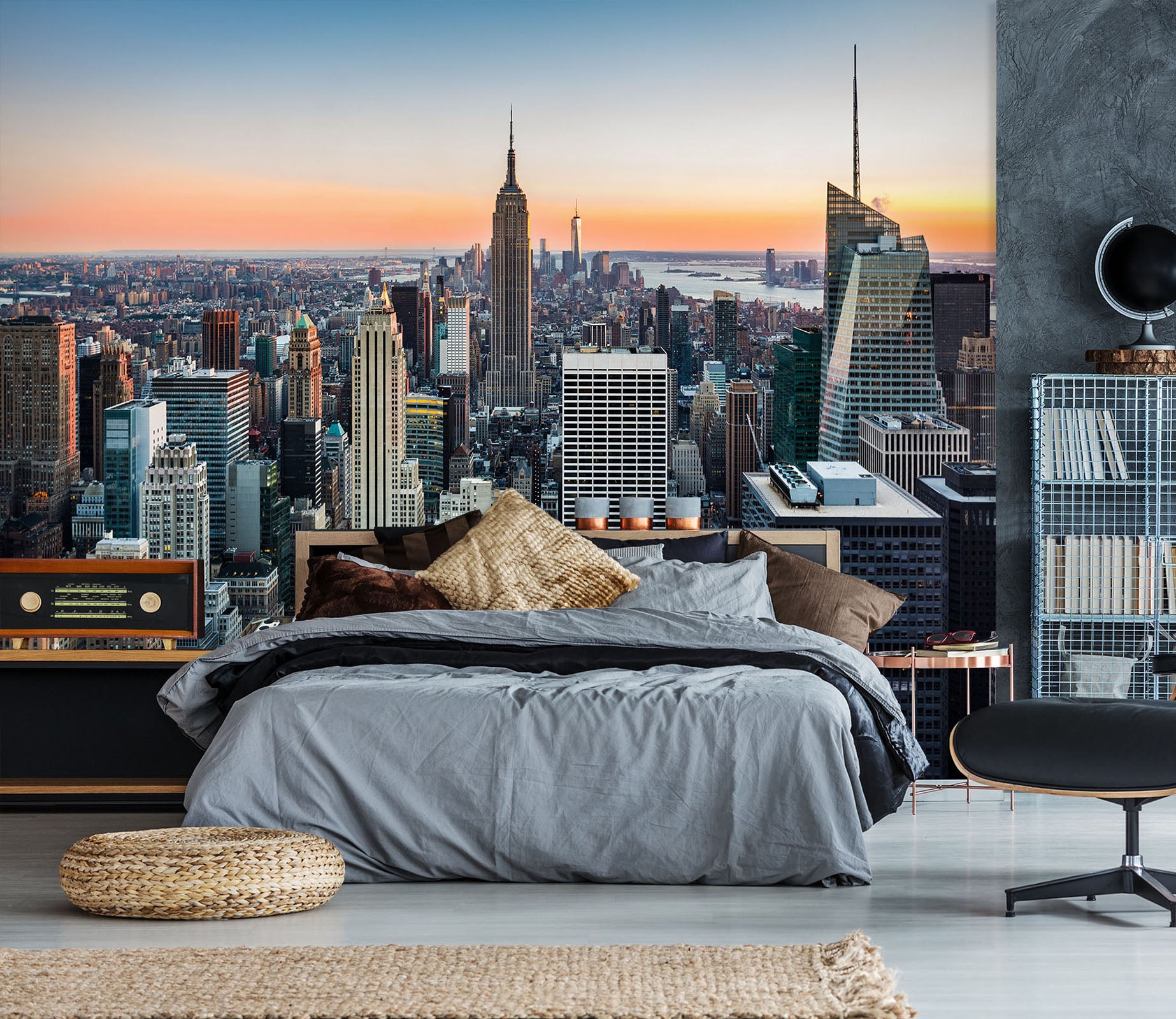 3D High-Rise Building 58141 Wall Murals