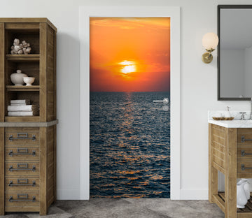 3D Sea Surface 22010 Door Mural