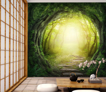 3D Tree Hole 117 Wall Murals Wallpaper AJ Wallpaper 2 