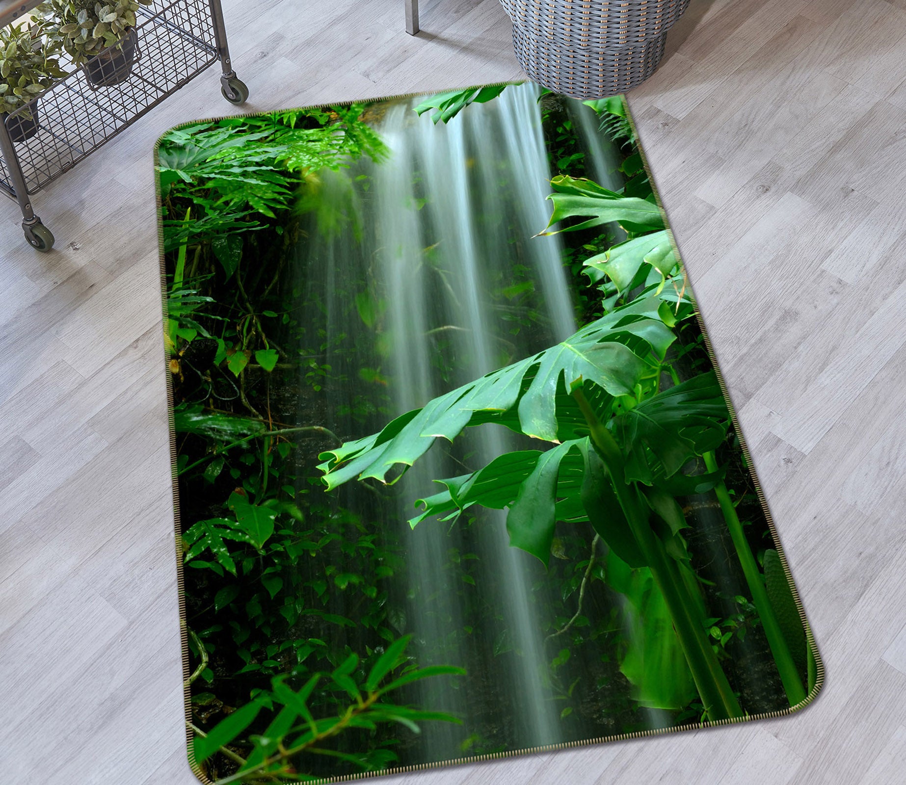 3D Jungle 26001 Non Slip Rug Mat