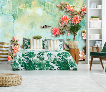 3D Safflower 1634 Wall Murals