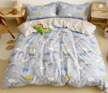 3D Little Dinosaur Pattern 5036 Bed Pillowcases Quilt