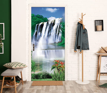 3D Waterfall 24013 Door Mural