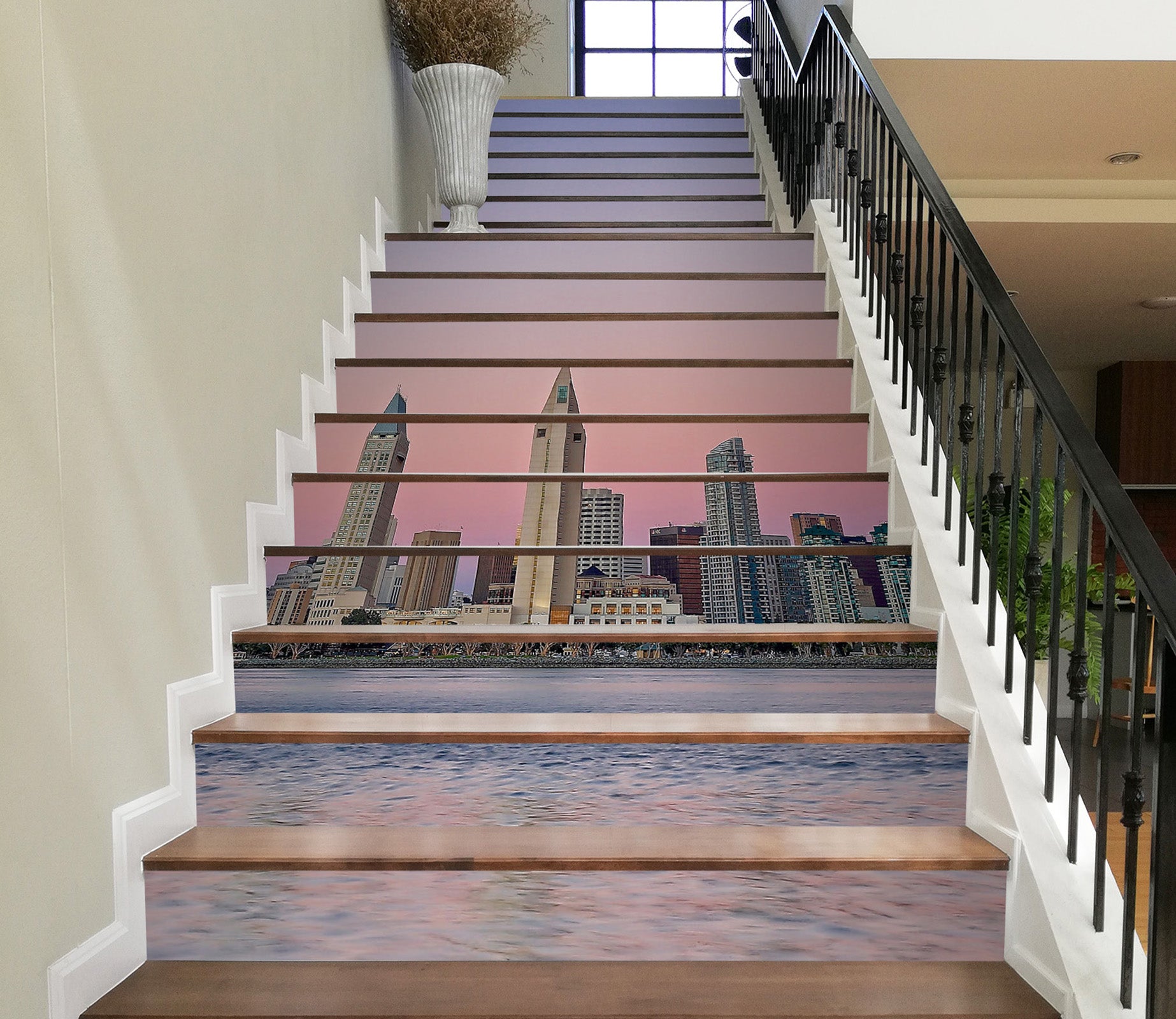 3D Harbour City Building 94133 Kathy Barefield Stair Risers