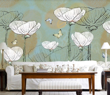 3D Small Butterfly WC485 Wall Murals