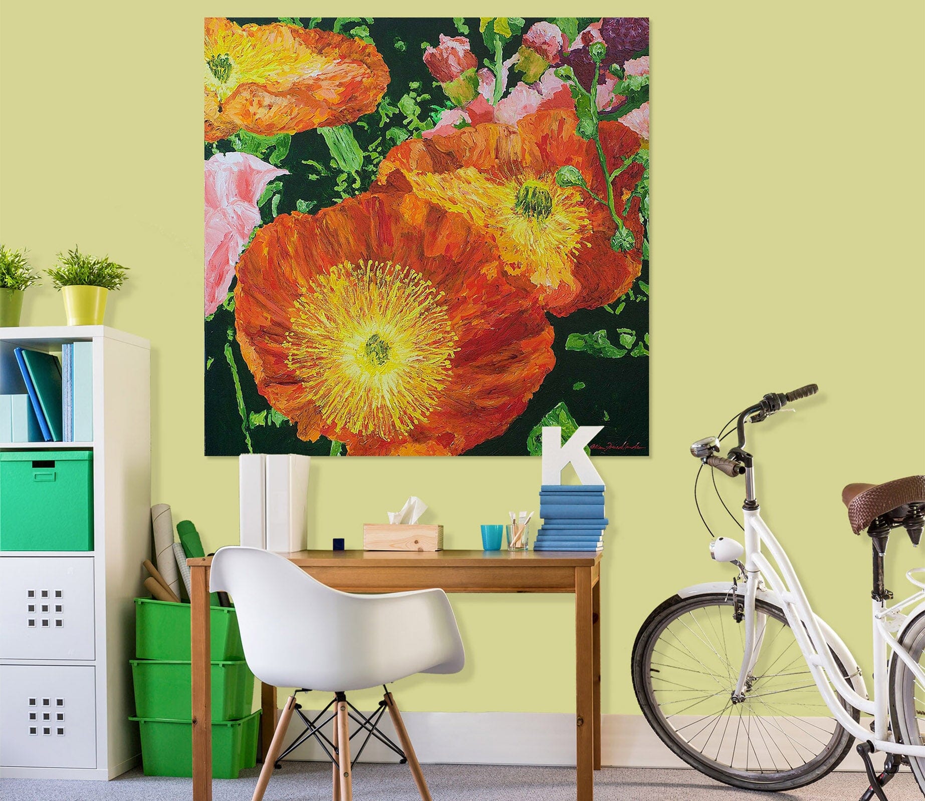 3D Flowers In Bloom 168 Allan P. Friedlander Wall Sticker Wallpaper AJ Wallpaper 2 