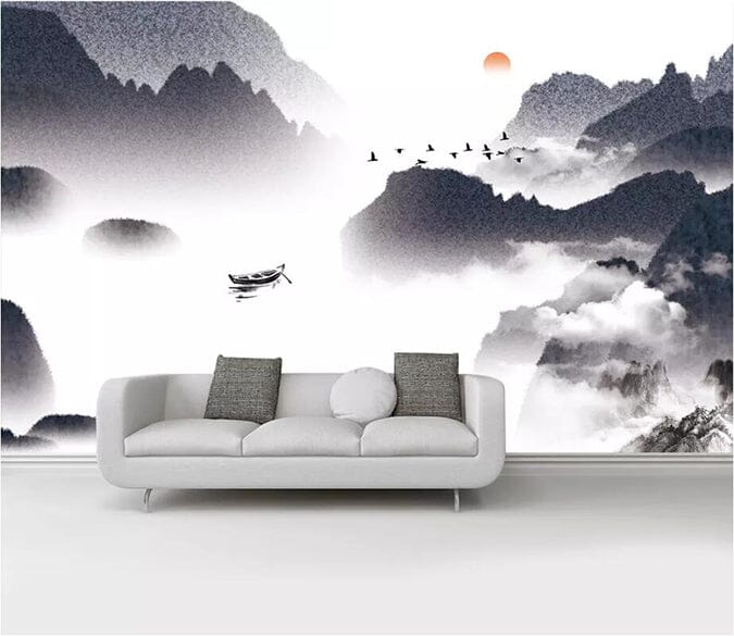 3D Valley River 2756 Wall Murals Wallpaper AJ Wallpaper 2 