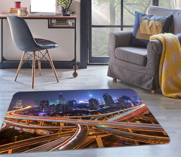 3D Transportation Hub 1166 Marco Carmassi Rug Non Slip Rug Mat Mat AJ Creativity Home 