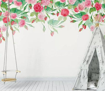 3D Hundred Flowers 1342 Wall Murals Wallpaper AJ Wallpaper 2 