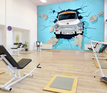 3D Car Wall 102 Wall Murals