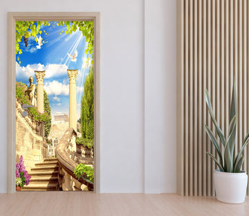 3D Stairs 22101 Door Mural