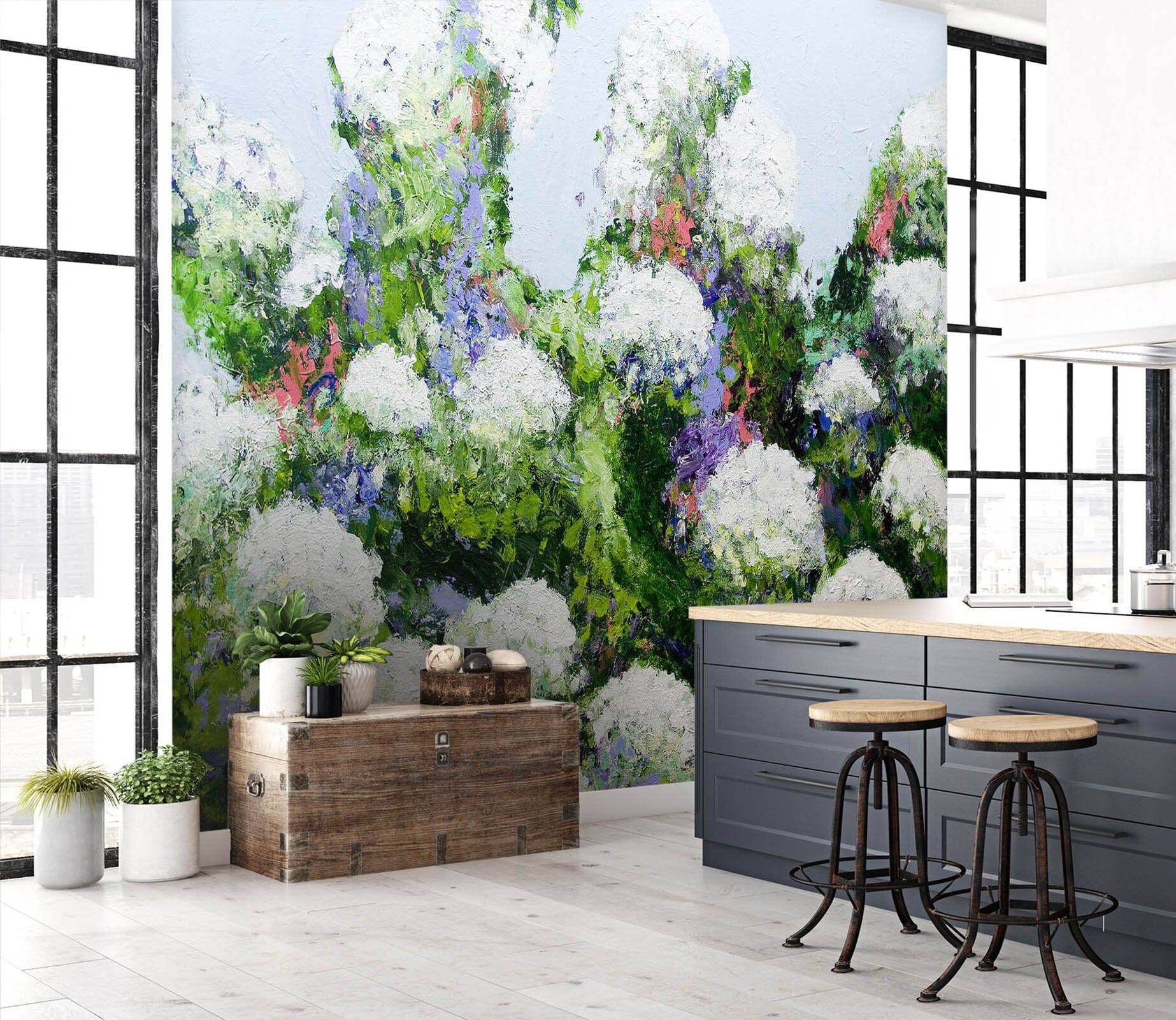 3D Mum's Garden 116 Allan P. Friedlander Wall Mural Wall Murals Wallpaper AJ Wallpaper 2 