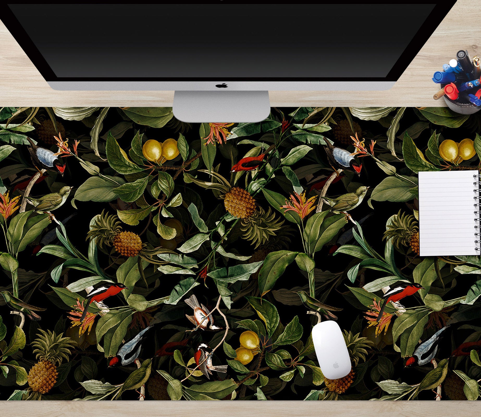 3D Lemon Branch 120159 Uta Naumann Desk Mat