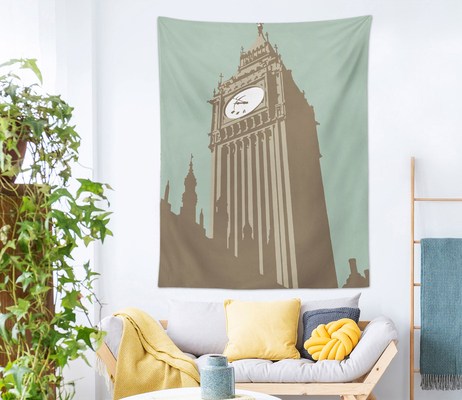 3D London Big Ben 5314 Steve Read Tapestry Hanging Cloth Hang