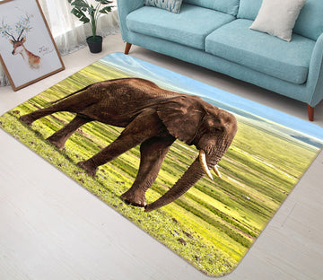 3D Elephant 82092 Animal Non Slip Rug Mat