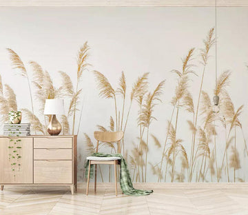 3D Golden Wheat WC375 Wall Murals