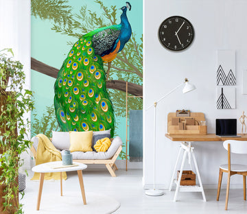 3D Peacock 58028 Wall Murals