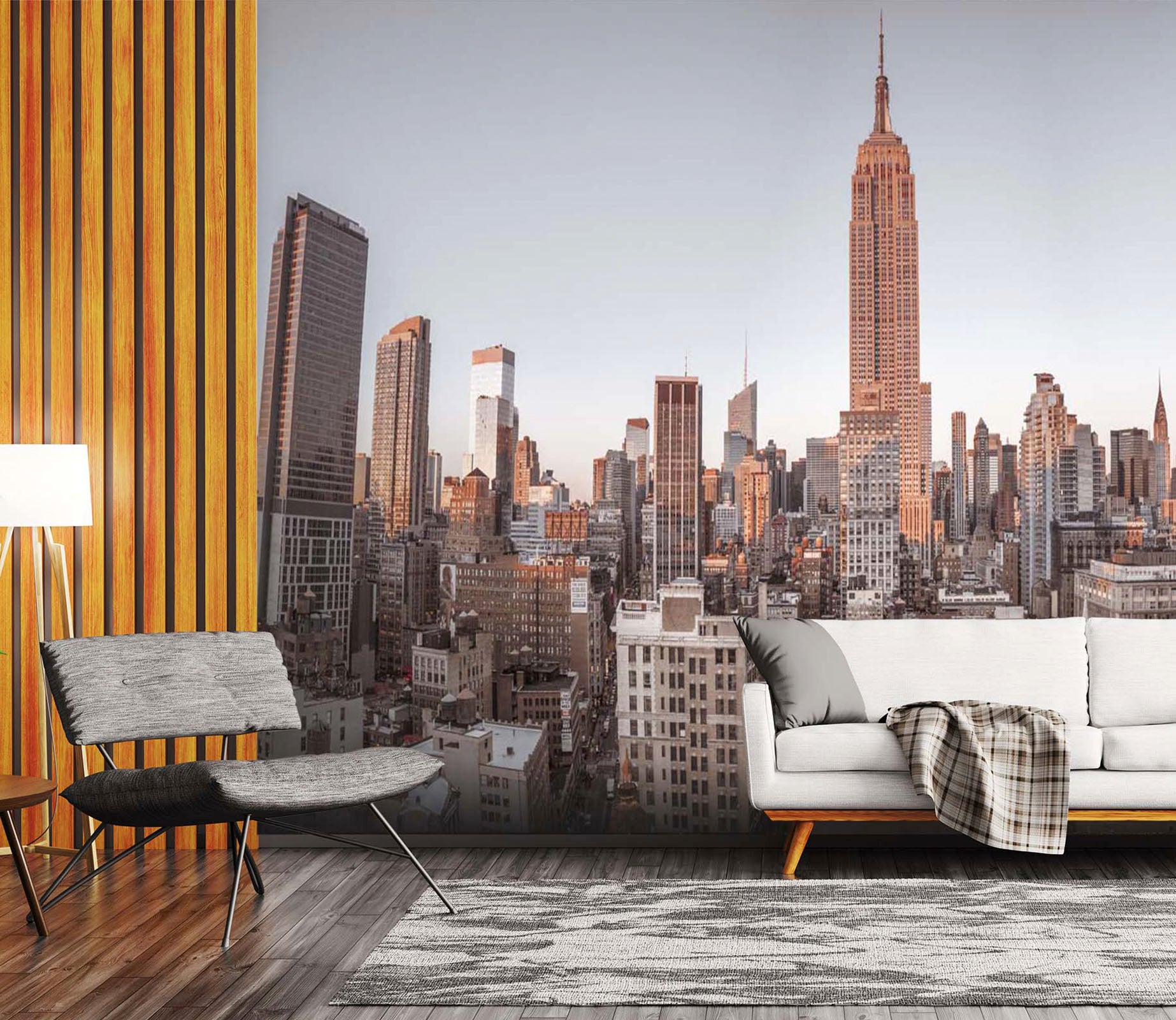 3D New York Building 014 Assaf Frank Wall Mural Wall Murals