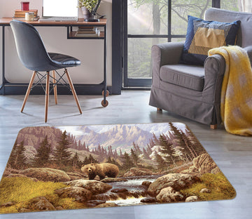 3D Bear 38153 Animal Non Slip Rug Mat