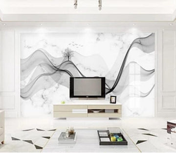 3D Black Wave 2567 Wall Murals Wallpaper AJ Wallpaper 2 