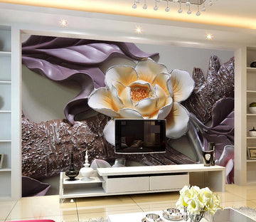 3D Sculpture Flower WC683 Wall Murals