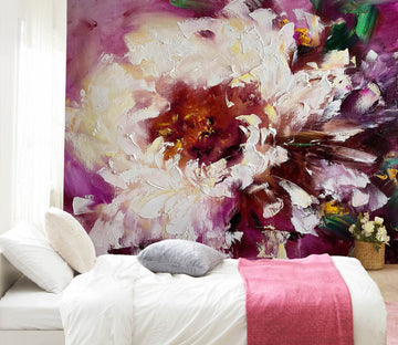 3D Painted Flowers 106 Skromova Marina Wall Mural Wall Murals