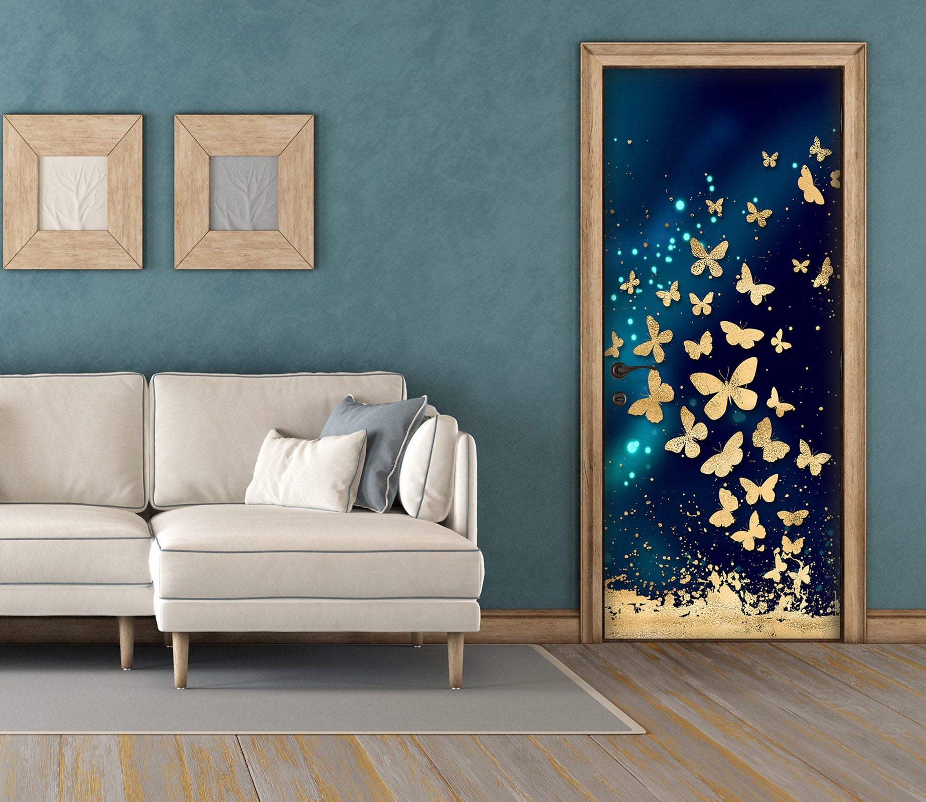 3D Butterfly 21200 Door Mural