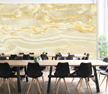 3D Abstract Yellow 1507 Wall Murals