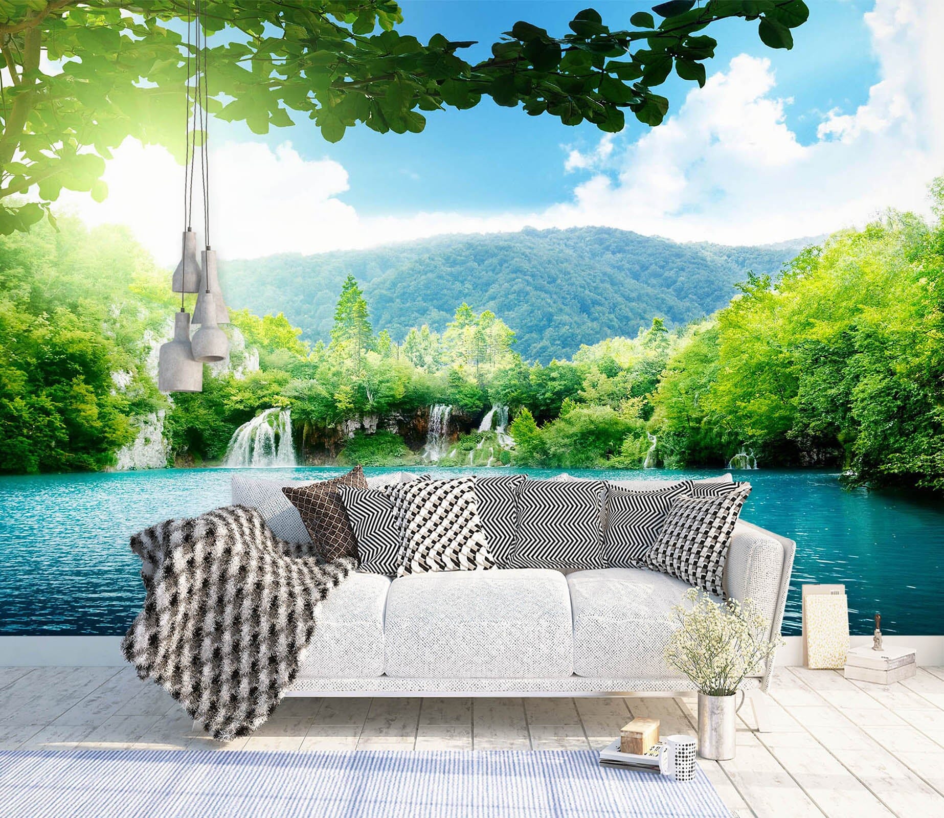 3D Landscape 1443 Wall Murals Wallpaper AJ Wallpaper 2 