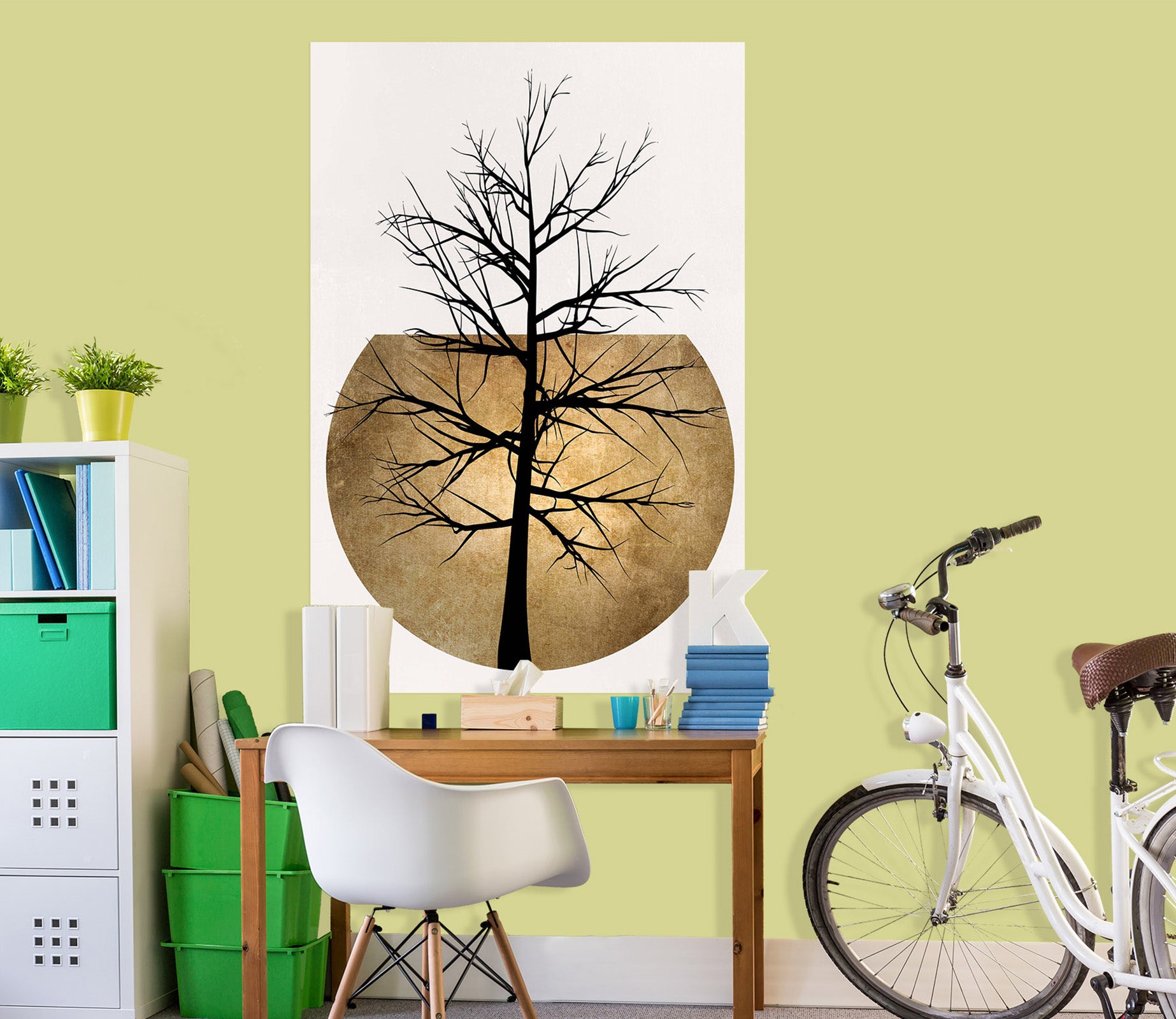 3D Dead Tree 155 Boris Draschoff Wall Sticker