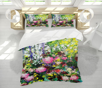 3D Trumpet Flowers 1074 Allan P. Friedlander Bedding Bed Pillowcases Quilt