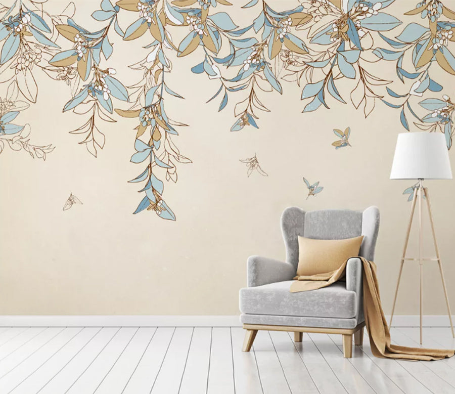 3D Painting Petals WC1798 Wall Murals