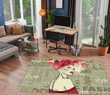 3D Woman 77168 Non Slip Rug Mat