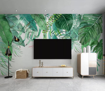 3D Dragonfly Leaf WC2620 Wall Murals