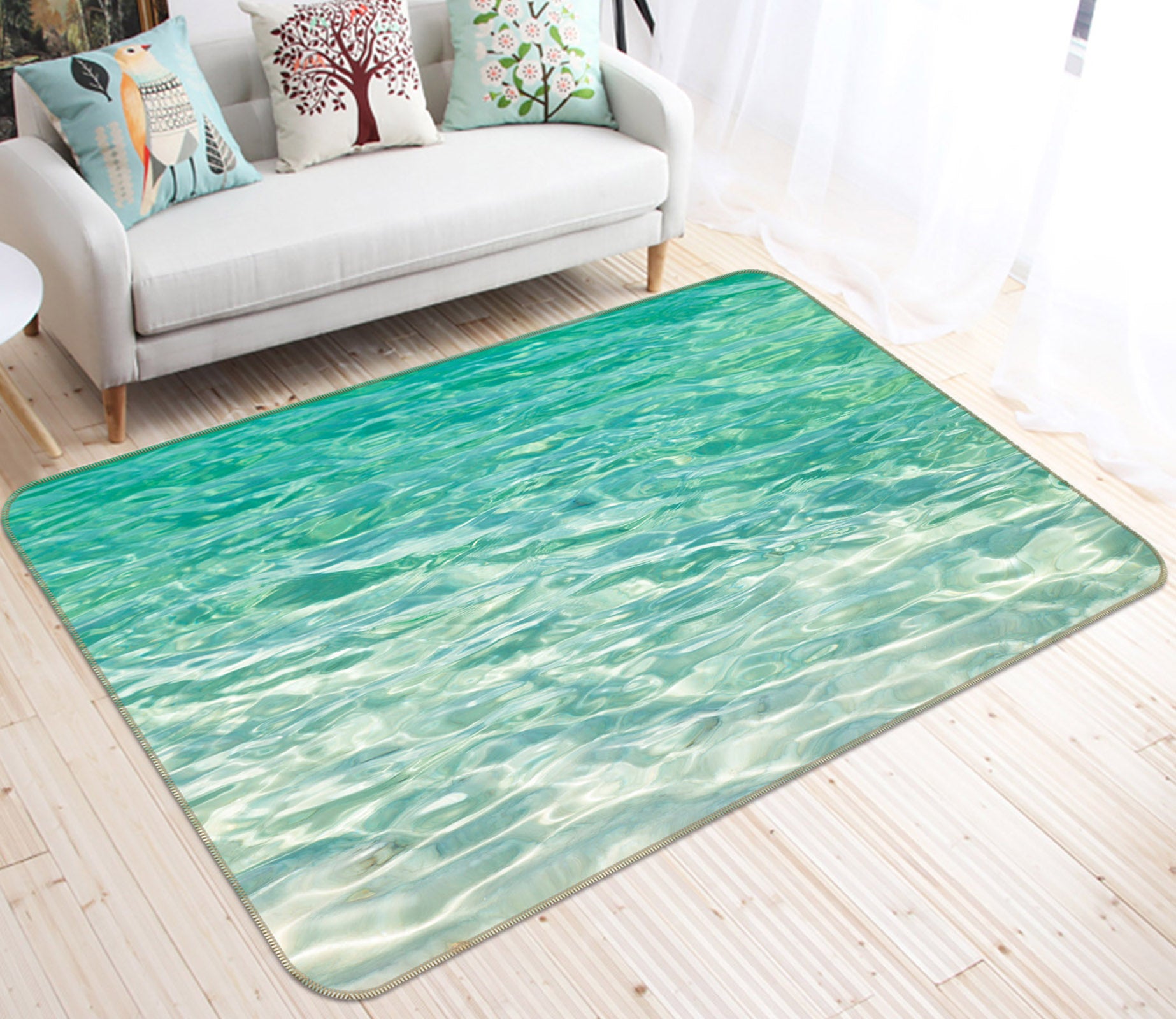 3D Ocean 83239 Assaf Frank Rug Non Slip Rug Mat