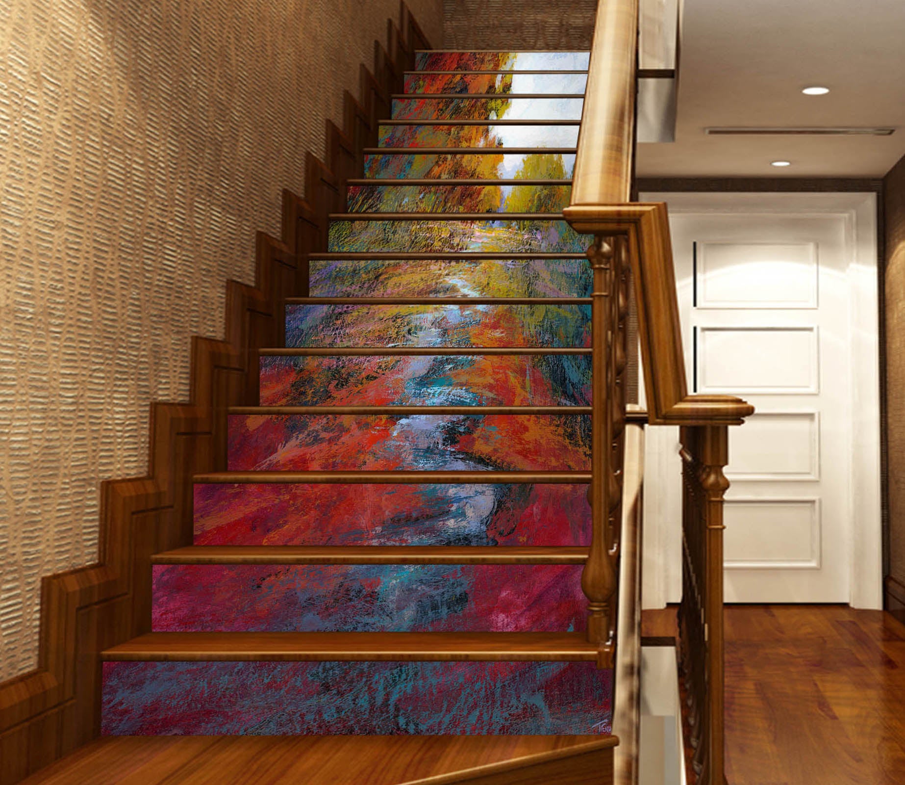 3D Woods River 104220 Michael Tienhaara Stair Risers