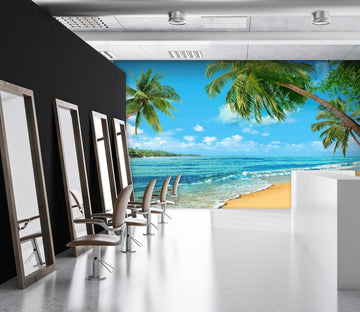 3D Coconut Tree 387 Wall Murals Wallpaper AJ Wallpaper 2 