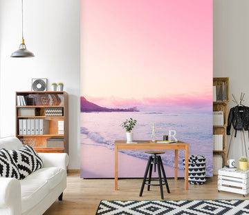 3D Pink Sunset 1303 Noirblanc777 Wall Mural Wall Murals Wallpaper AJ Wallpaper 2 