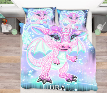 3D Constellation Libra 8562 Sheena Pike Bedding Bed Pillowcases Quilt Cover Duvet Cover