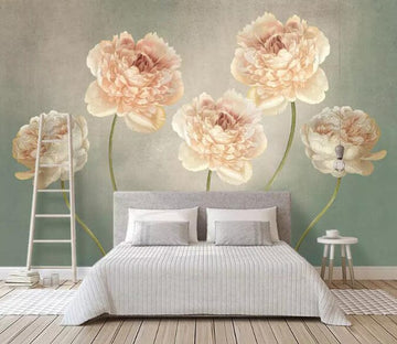 3D Pink Peony 1624 Wall Murals Wallpaper AJ Wallpaper 2 