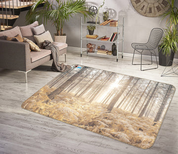 3D Forest Sunshine 6752 Assaf Frank Rug Non Slip Rug Mat