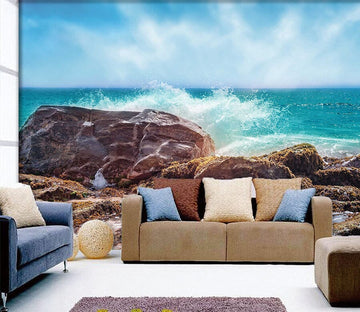 3D Sea Stones 1034 Wall Murals Wallpaper AJ Wallpaper 2 